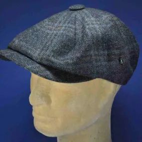 Béret CITY SPORT peaky blinders gris-bleu| casquette irlandaise laine