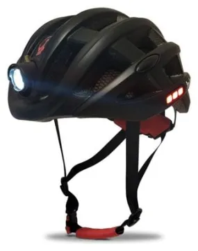 Casque de vélo avec lumières USB rechargeable