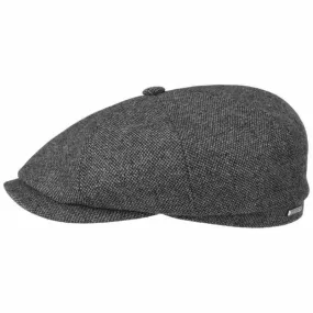 Casquette laine STETSON irlandaise grise | bérets qualité STETSON élégant