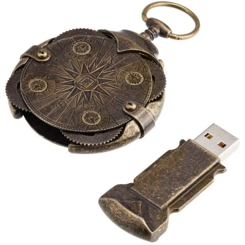 Clé USB Cryptée Steampunk