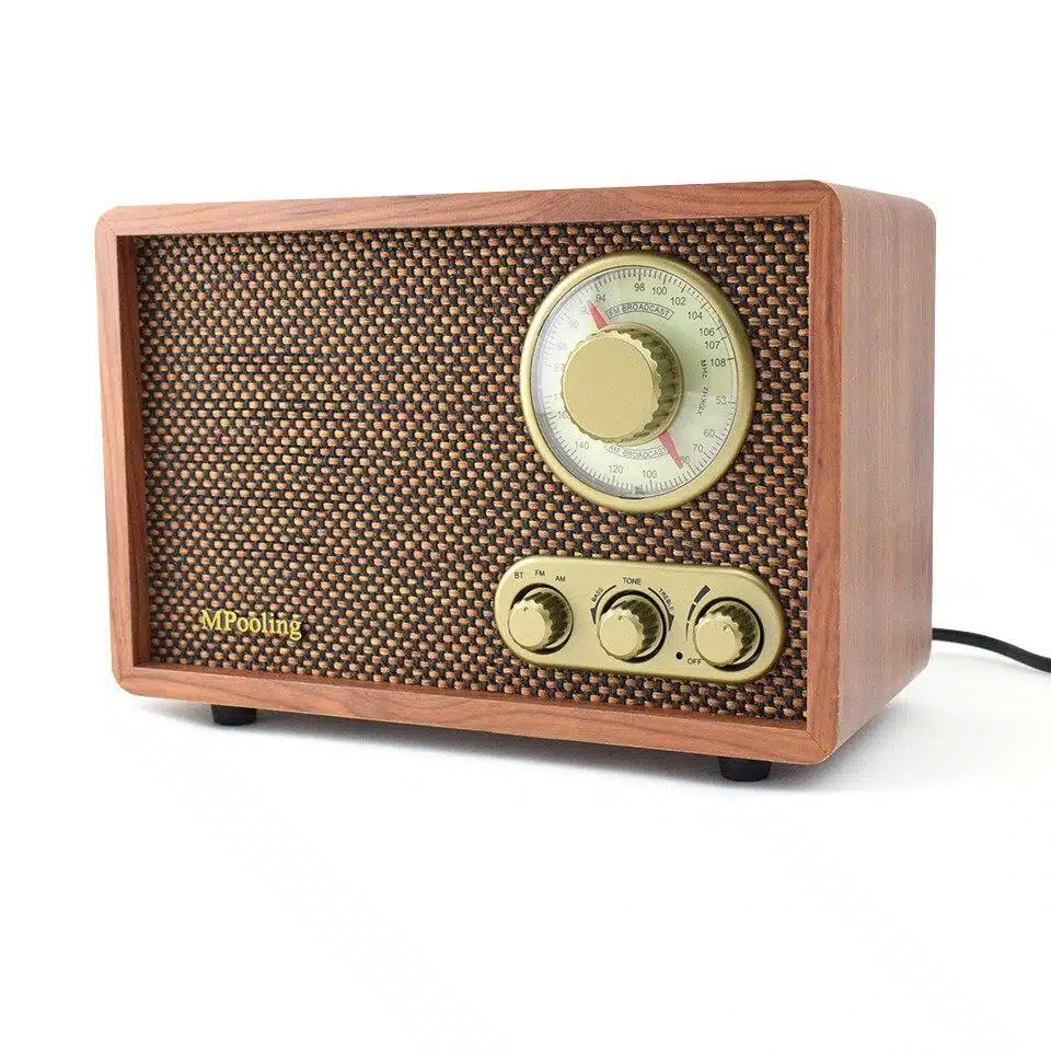 Enceinte bluetooth qualité concert en bois • Vintage Univers