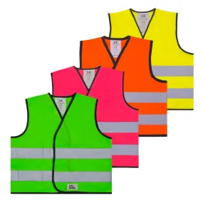 Gilet fluo visibilité pour enfant L2S T2S Vision Kid | Norme EN 1150