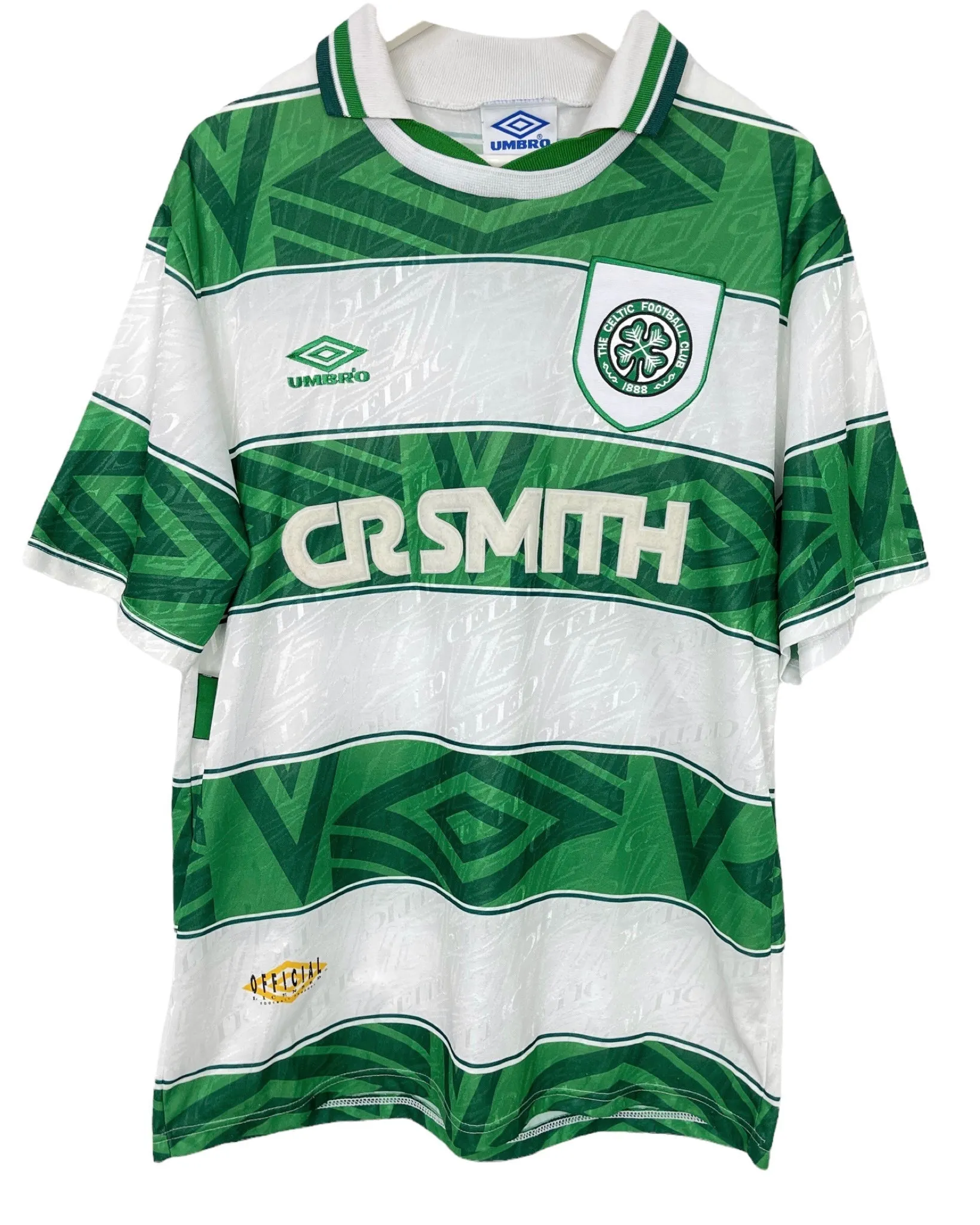 Maillot de football - Glasgow Celtic FC 93’ 95’ - L