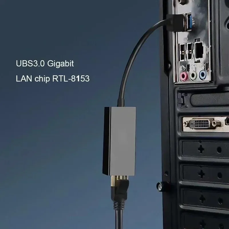 NOUVELLE Carte Réseau USB 2024 USB 3.0 ETHERNET USB TO RJ45 1000MBP Du 6,86 € | DHgate