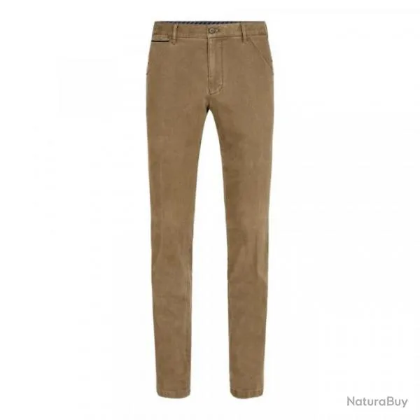 PANTALON EN TOILE SABLE SUNWILL T52