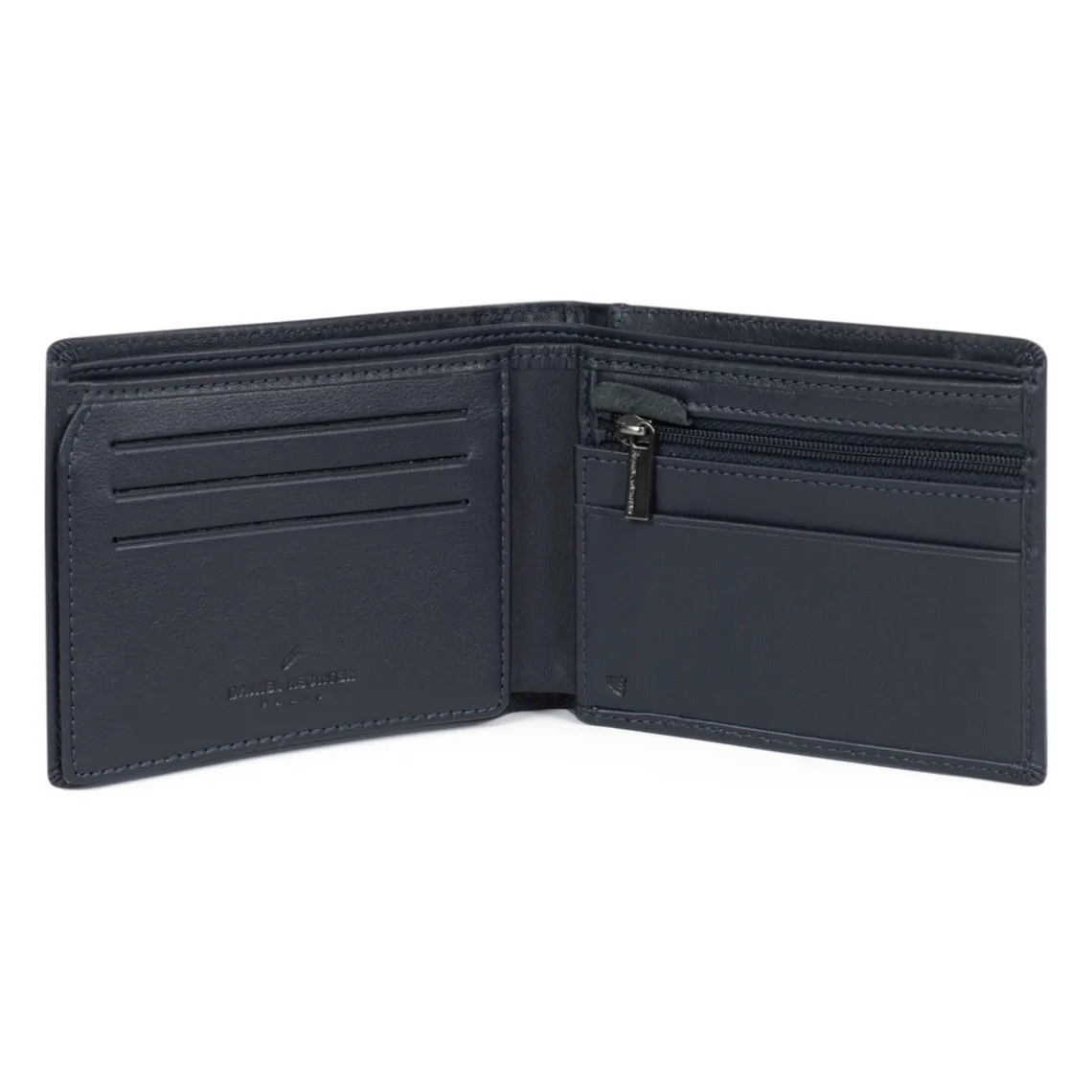 Portefeuille italien Stop RFID Cuir GENTLE Marine Lino Daniel Hechter Maroquinerie - Portefeuille & Porte cartes Homme sur MenCo