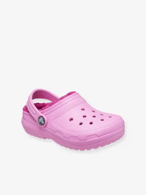 Sabots bébé fourrés Classic Lined Clog T CROCS (TM) rose - Crocs