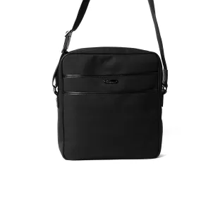 Sacoche Bandoulière noir  en tissu Mac Douglas - Pochette & Sacoche Homme sur MenCorner