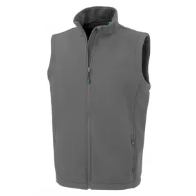 Softshell homme sans manche 100% recyclée