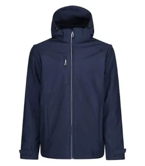 Veste softshell homme 4 en 1 - TRA713 - bleu marine